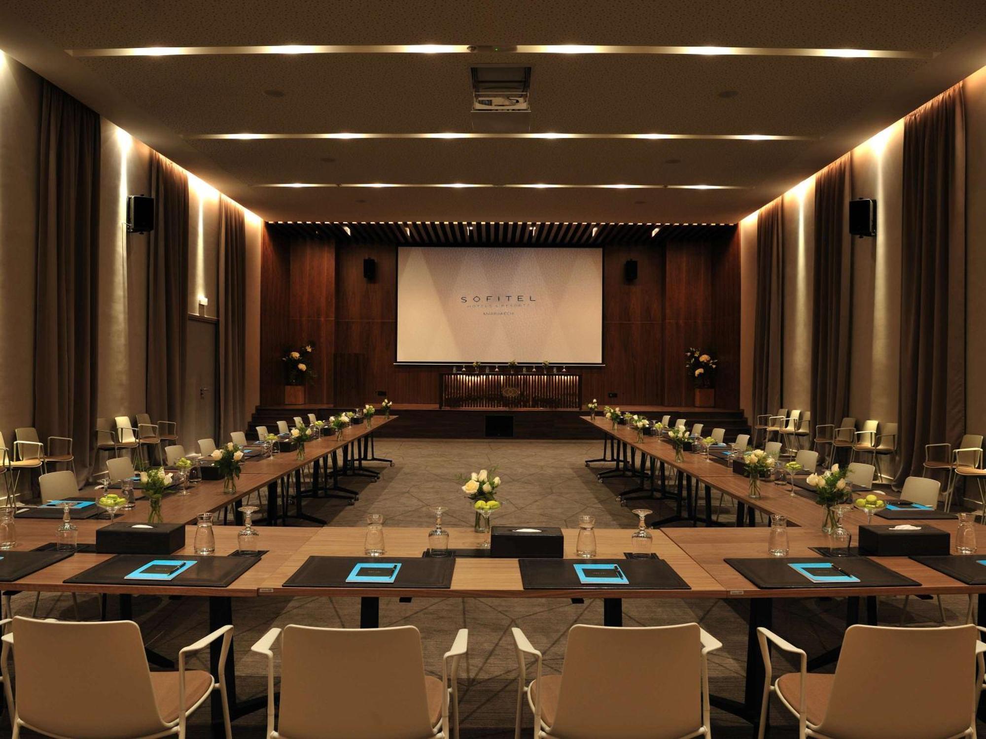 索菲特马拉喀什酒廊和Spa酒店 外观 照片 The meeting room